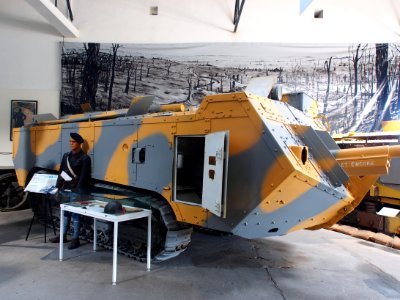 Saint Chamond in the Musée des Blindés, France, pic-3