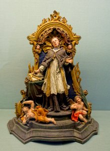 Saint Aquilinus of Milan, by Johann Benedikt Witz, after 1775, pear wood - Mainfränkisches Museum - Würzburg, Germany - DSC04885