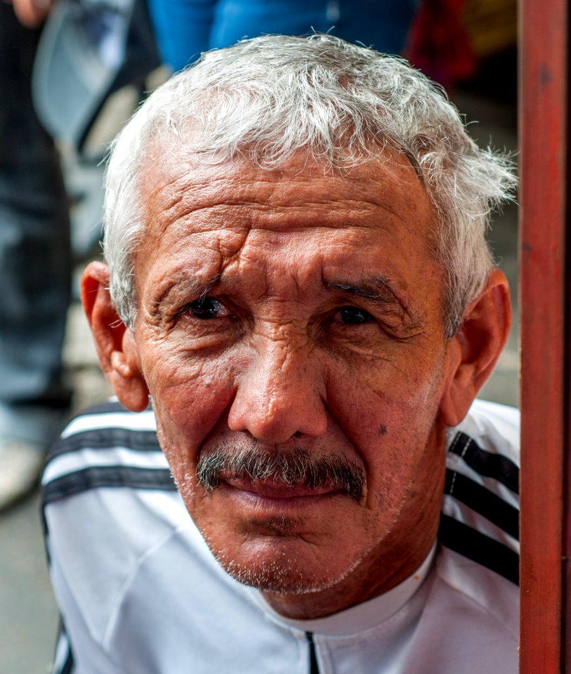 Sad man in Maracaibo
