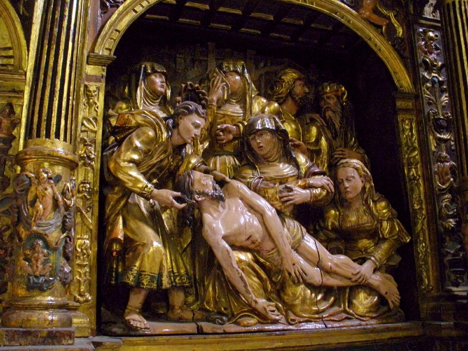 Sadaba - Iglesia de Santa Maria 32. Retablo del Apostol Santiago
