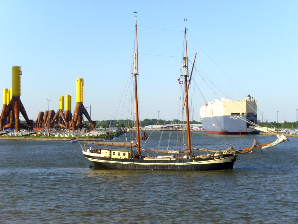 Sailing ship Zuiderzee in Bremerhaven