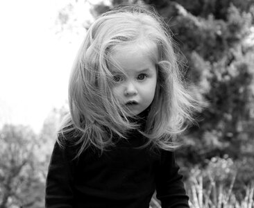 Baby nicely blond