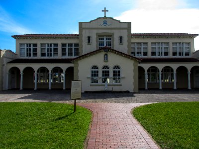 Saint Anthony's School Fort Lauderdale Florida facade main