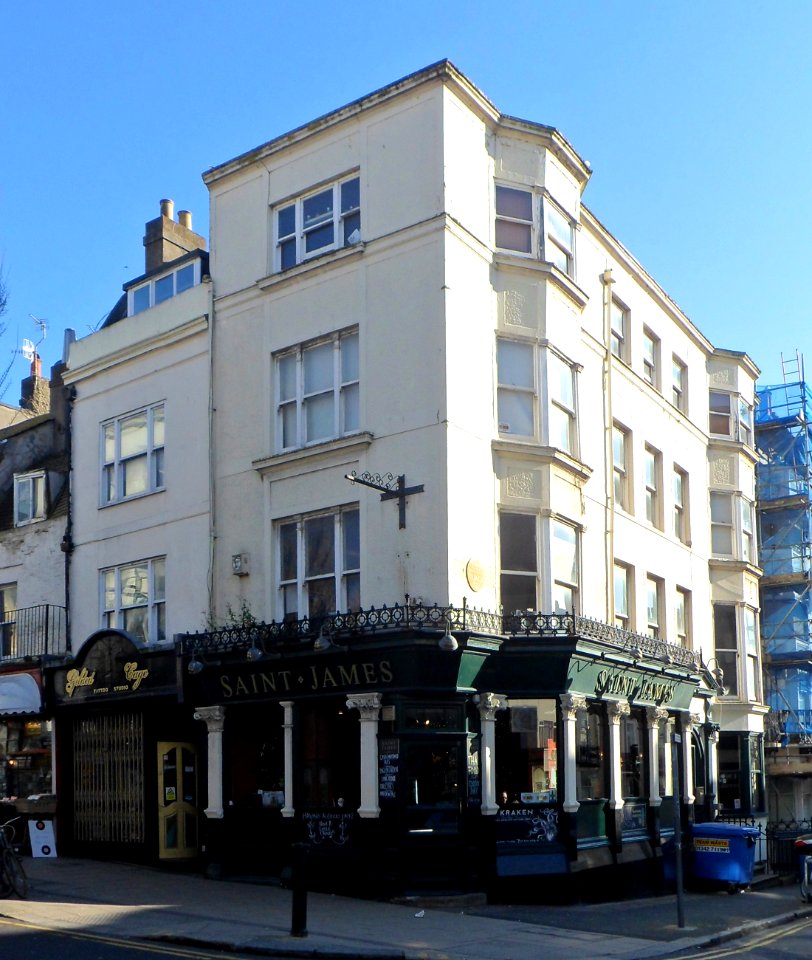Saint James Tavern, 16 Madeira Place, Brighton (March 2014)