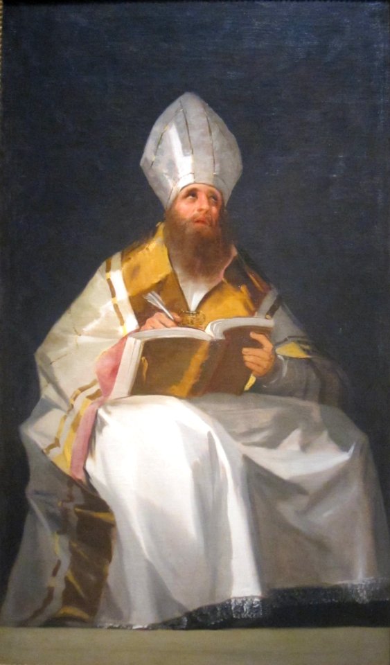 Saint Ambrose by Francisco de Goya, c. 1796-99, Cleveland Museum of Art