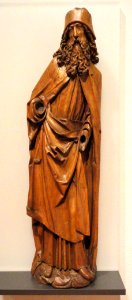 Saint Anthony Abbot by Tilman Riemenschneider and workshop, c. 1510 - Busch-Reisinger Museum - DSC02354