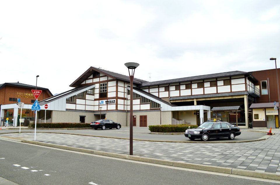 Saga-Arashiyama Station, ekisha