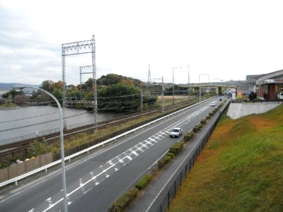 Saganakadai3 Kizugawacity Kyotopref Kyotoprefectural road 22 Yahata Kizu Line