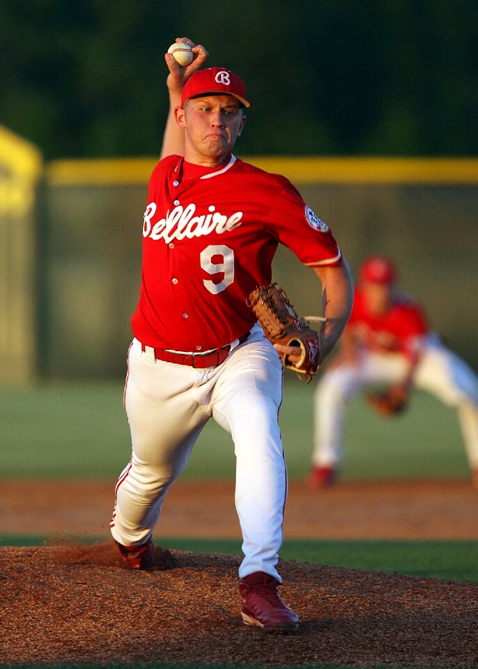 Action throwing ball