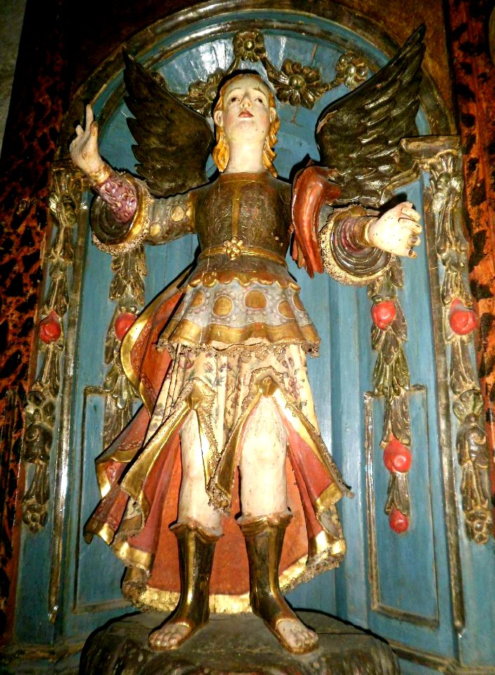 Sadaba - Iglesia de Santa Maria 21, Retablo de San Miguel