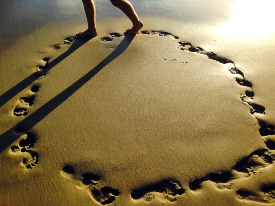 Sand ocean brown beach