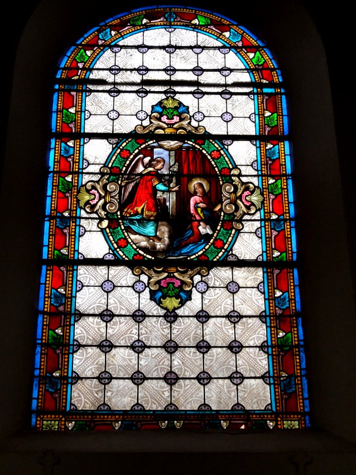 Saint-Boingt (M-et-M) église, vitrail 02