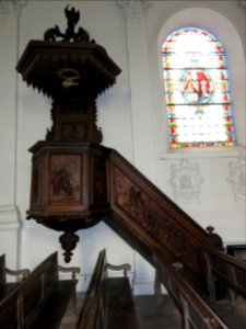 Saint-Boingt (M-et-M) église, chaire à prêcher