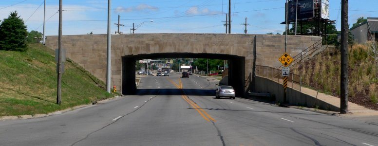 Saddle Creek x Dodge underpass from S 4