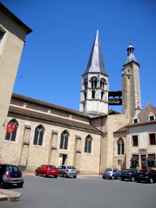 Saint-Gengoux-le-National (Saône-et-Loire, Fr) église