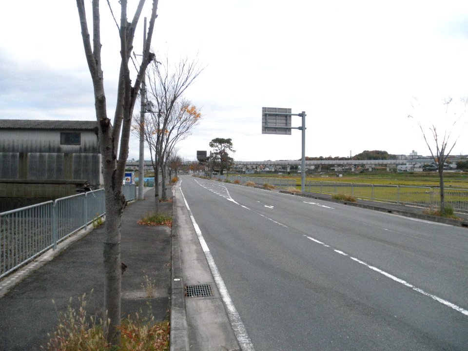 Saganaka Kawakubo Kizugawacity Kyotopref Kyotoprefectural and Naraprefectural road 751 Kizu Heijyo Line