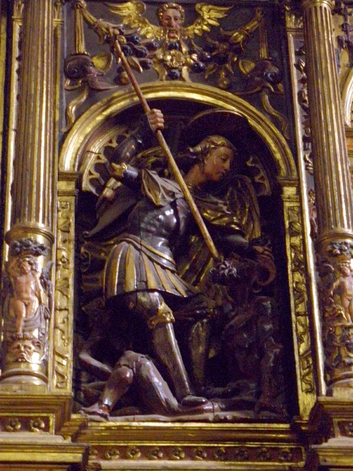 Sadaba - Iglesia de Santa Maria 33. Retablo del Apostol Santiago