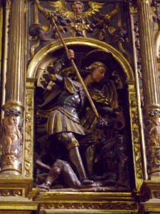 Sadaba - Iglesia de Santa Maria 33. Retablo del Apostol Santiago