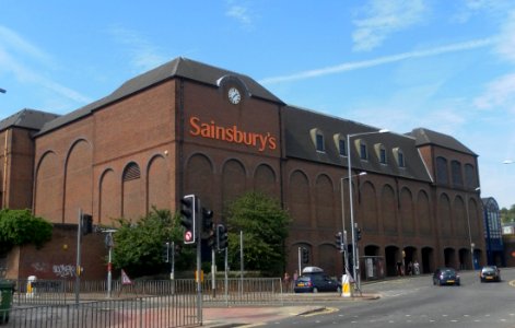 Sainsbury's Supermarket, Vogue Gyratory, Lewes Road, Brighton (August 2013) (2)