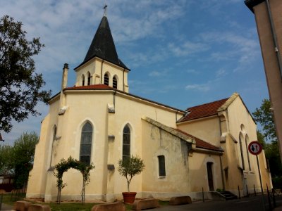 Saint-Fons - Église Notre-Dame du Rosaire, chevet (1)