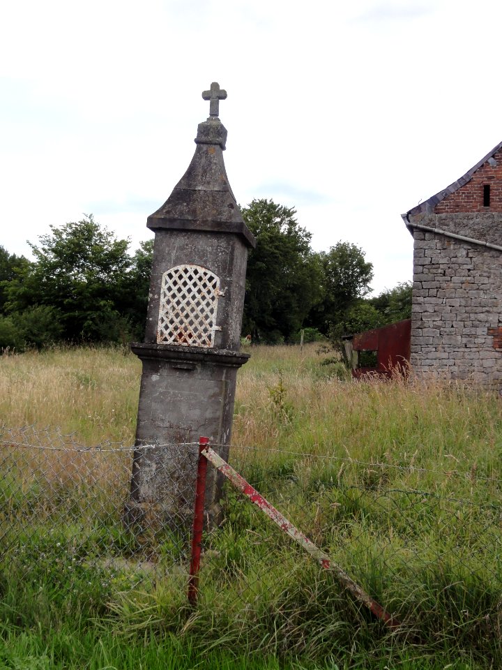 Saint-Aubin (Nord, Fr) chapelle Les Bordelez - ouest