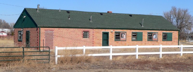 Saddle Club (Scottsbluff, Nebraska) clubhouse from SW 1
