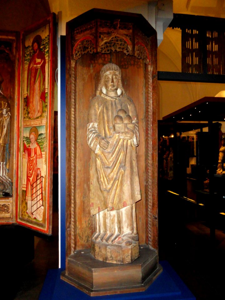 Saint Stephen, late medieval, Sääksmäki Church - National Museum of Finland - DSC04231