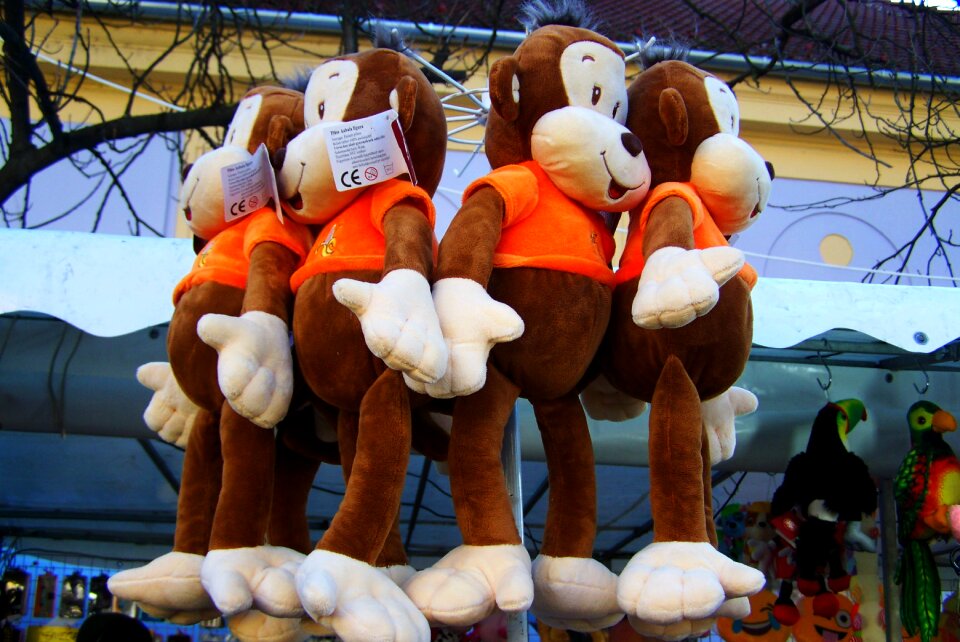Monkey plush állatfigura child's play