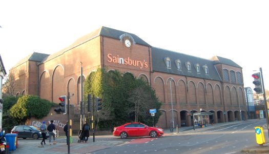 Sainsbury's Supermarket, Vogue Gyratory, Lewes Road, Brighton (February 2020)