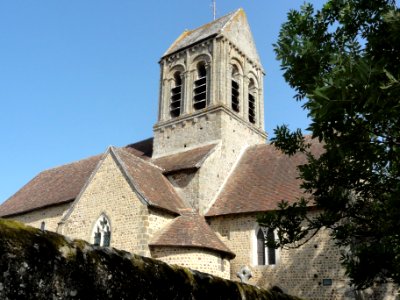 Saint-Céneri-le-Gérei (Orne) vue du sud