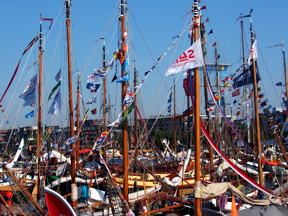 SAIL Amsterdam - masten pic1