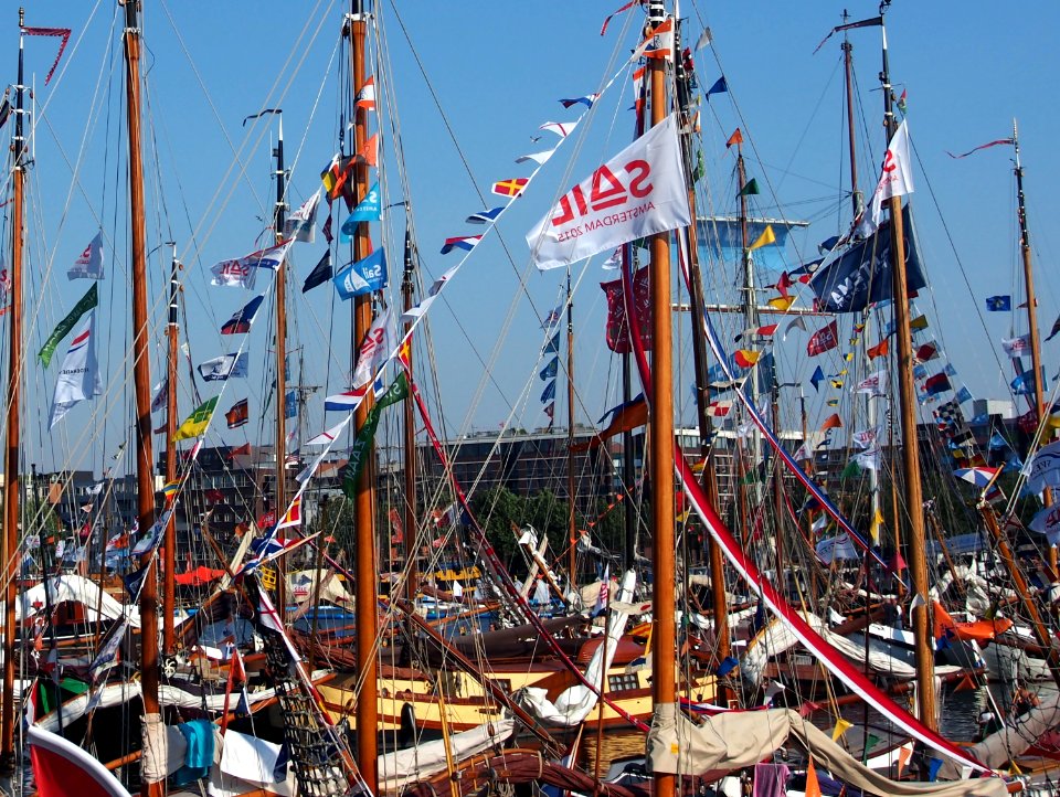 SAIL Amsterdam - masten pic2