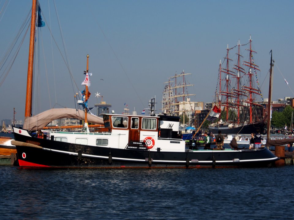 Sail Amsterdam 2015, Norway (tugboat, 1948), ENI 02010483, Port of Amsterdam
