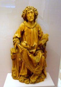 Saint Stephen by Tilman Riemenschneider and workshop, c. 1520, linden wood - Mainfränkisches Museum - Würzburg, Germany - DSC04843