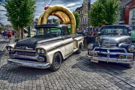 Vintage classic car classic