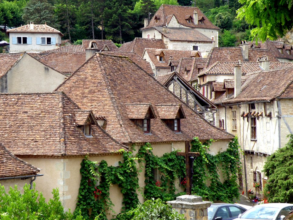 Saint-Cirq-Lapopie Toits 13
