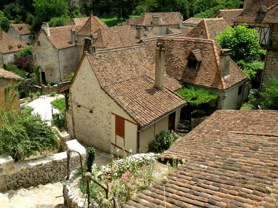 Saint-Cirq-Lapopie Toits 20