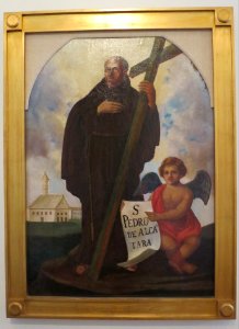 Saint Peter of Alcântara, by an unknown painter, Museu Nacional de Belas Artes, Rio de Janeiro