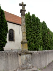 Saint-Boingt (M-et-M) croix de cimetièrer MH