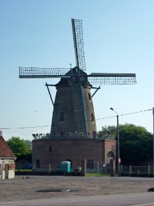 Saint-Amand-les-Eaux (Nord, Fr) Moulin au Moulin-Blanc