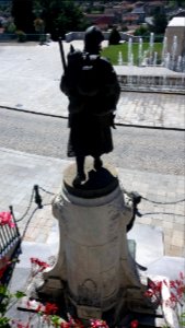 Saint-Gaudens - Esplanade de la Légion d'honneur - Arrière du monument aux morts