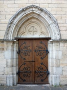 Saint-Fons - Église Notre-Dame du Rosaire, portail