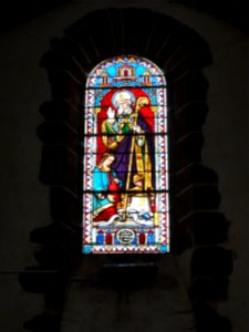 Saint-Christophe-du-Jambet (Sarthe) église, vitrail (08)