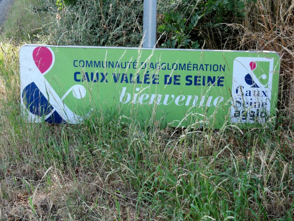 Sainte-Marguerite-sur-Fauville (Seine-Mar.) panneau CdC