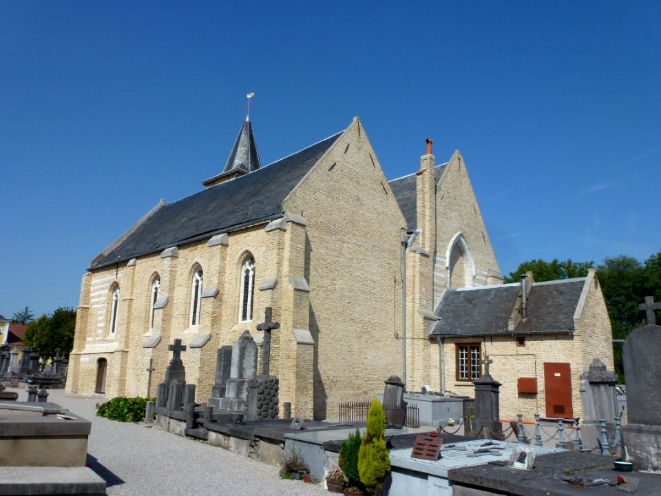 Saint-Folquin (Pas-de-Calais) église Saint-Folquin (03)