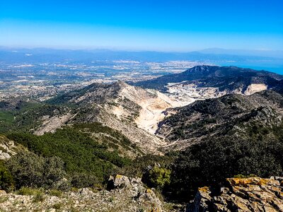 Sierra de mijas mountain hiking