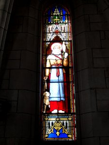 Saint-Genis-de-Saintonge (Charente-Maritime) église, vitrail 03