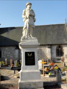 Saint-Aubin-de-Crétot (Seine-Mar.) monument aux morts