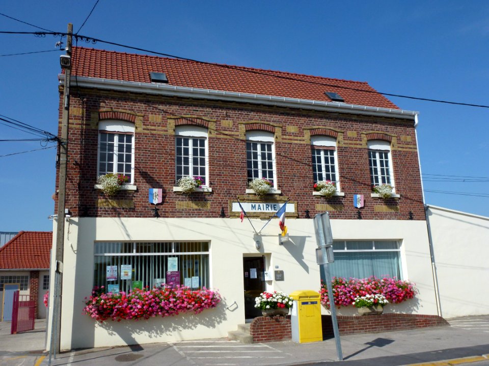 Sainte-Marie-Kerque (Pas-de-Calais) la mairie