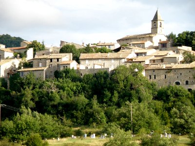 Saint-Auban-sur-l'Ouvèze Vue d'ensemble 6